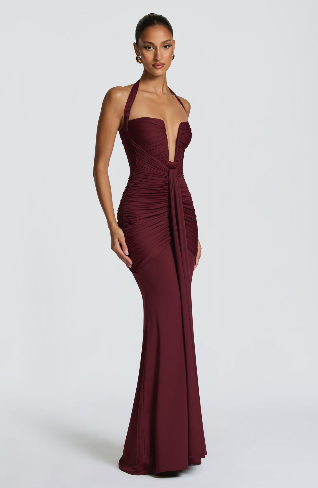 VERO | Maxi Dress - Cherry Lacquer