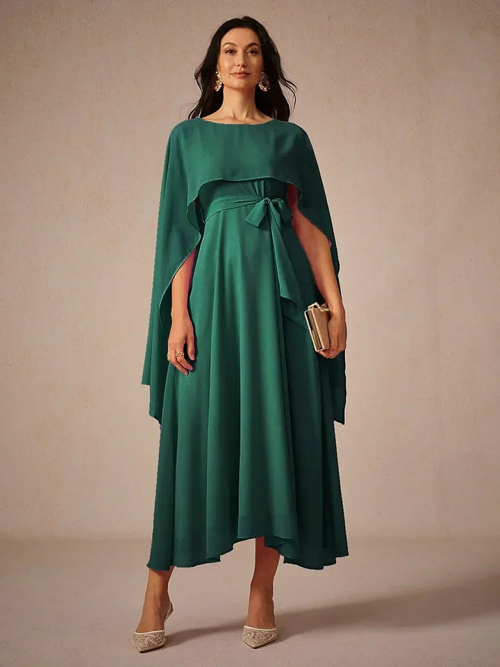 MAXIME | Two-Way Wearable See-Side Chiffon Maxi Dress