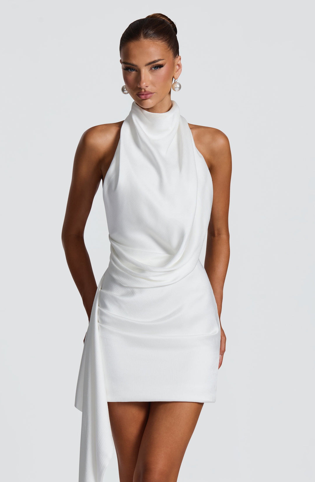 Madison |  Short Dress - Ivory