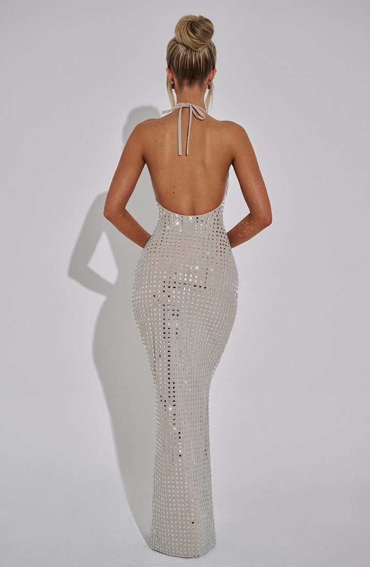 ODESSA | Maxi Dress - Nude