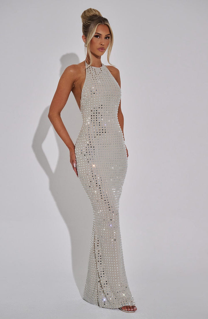 ODESSA | Maxi Dress - Nude