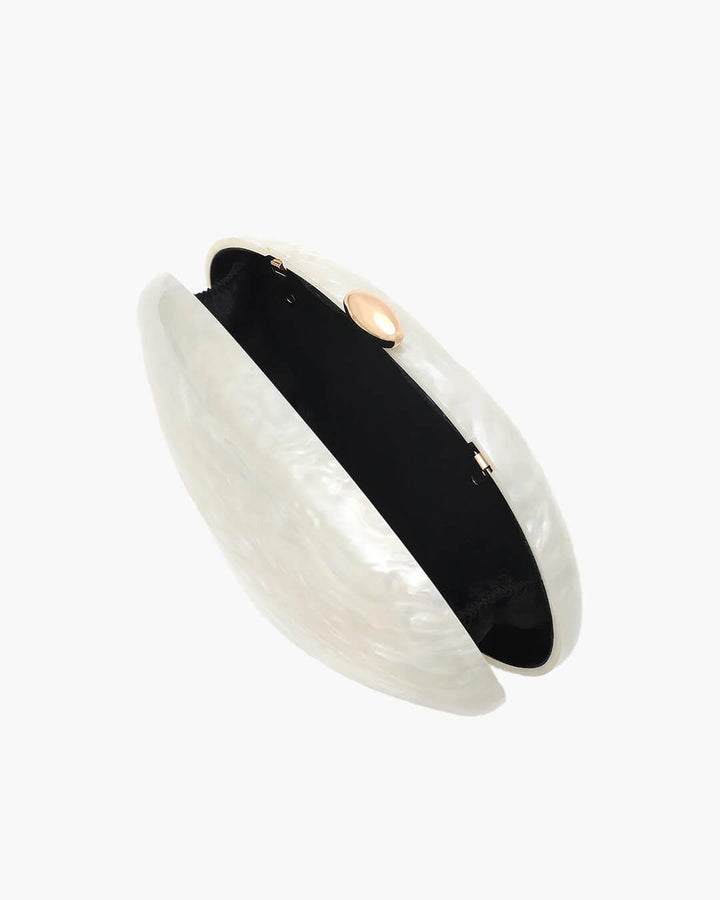 HAZEL | Shell-Shaped Acrylic Evening Clutch