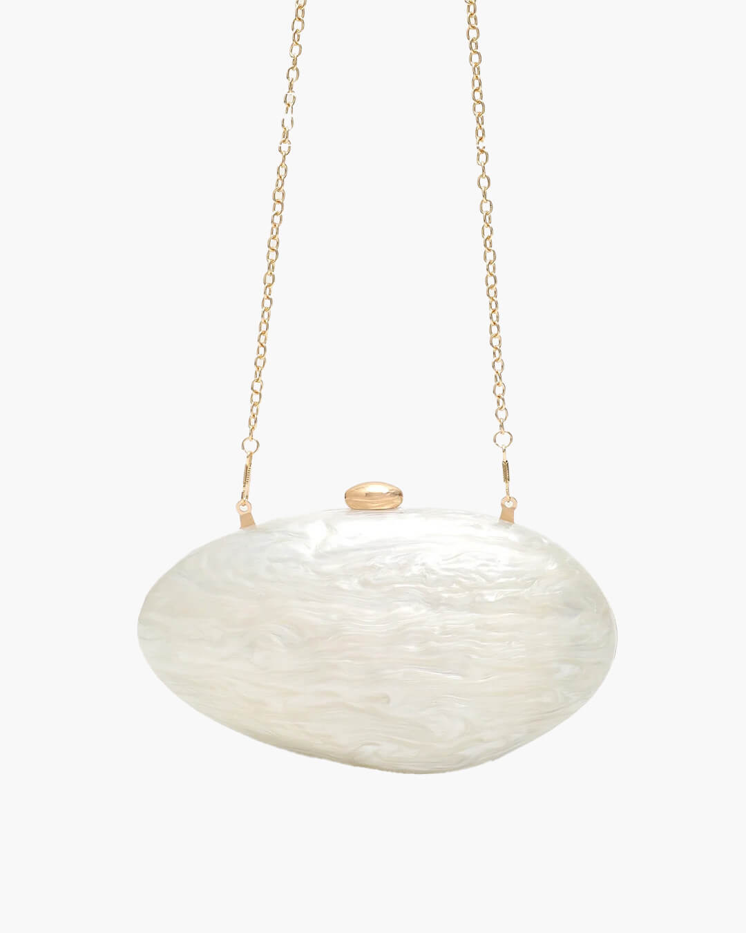 HAZEL | Shell-Shaped Acrylic Evening Clutch