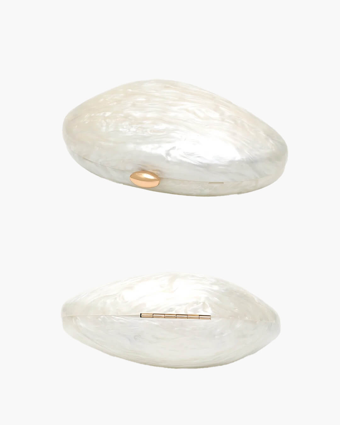 HAZEL | Shell-Shaped Acrylic Evening Clutch