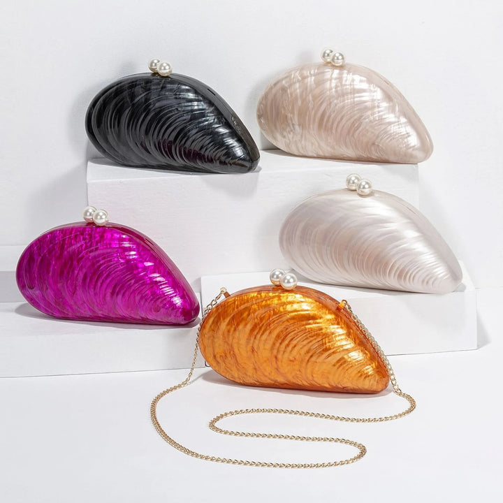 TINA | Shell-Shaped Clutch Purse