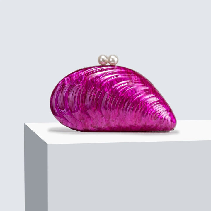 TINA | Shell-Shaped Clutch Purse