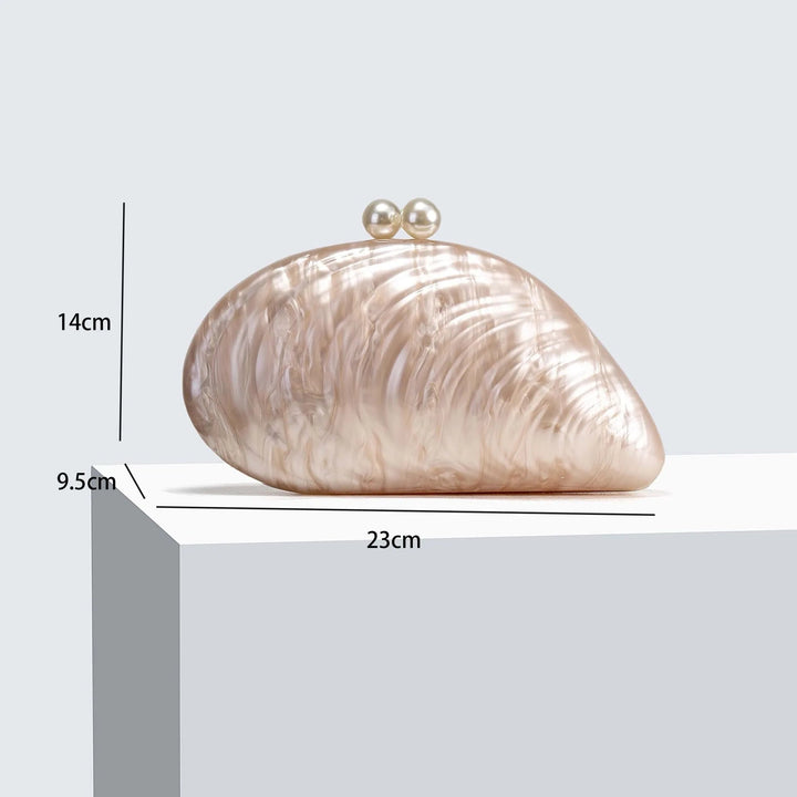 TINA | Shell-Shaped Clutch Purse