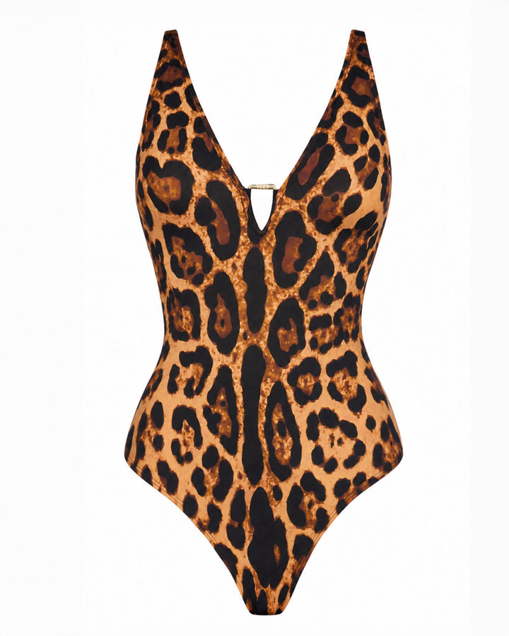 TAYLOR | Plungey Triangle - Symmetric Leopard